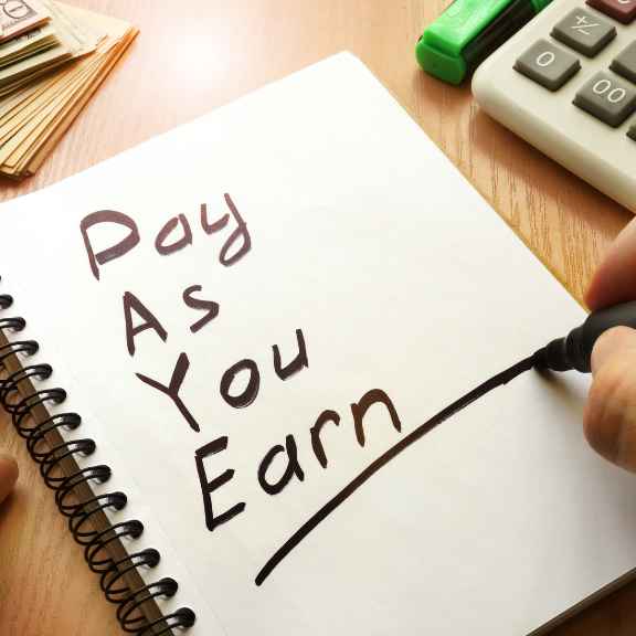 mall business employer managing Pay As You Earn PAYE system and payroll records